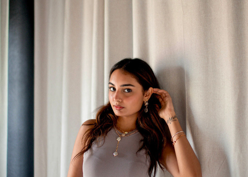 Moon Tears earrings