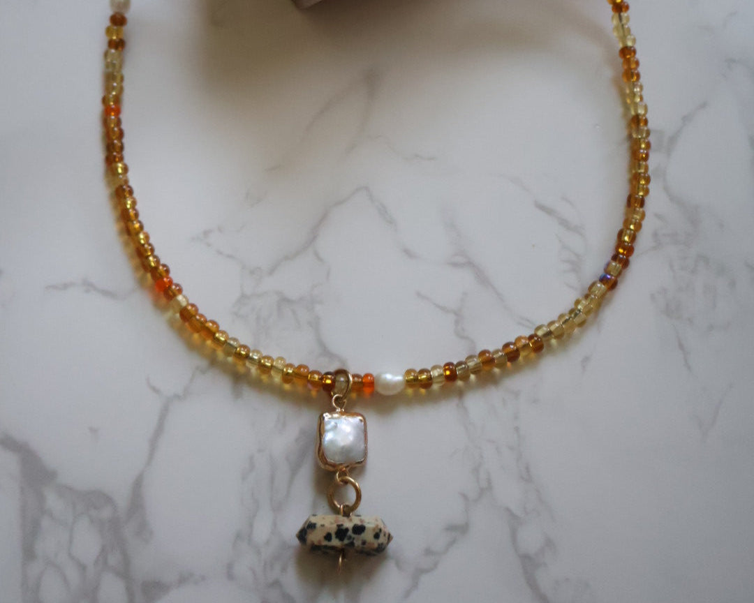 Golden Jasper Necklace