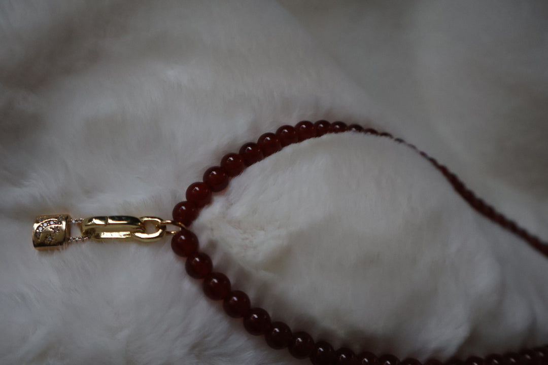 Crimson Eclipse Necklace